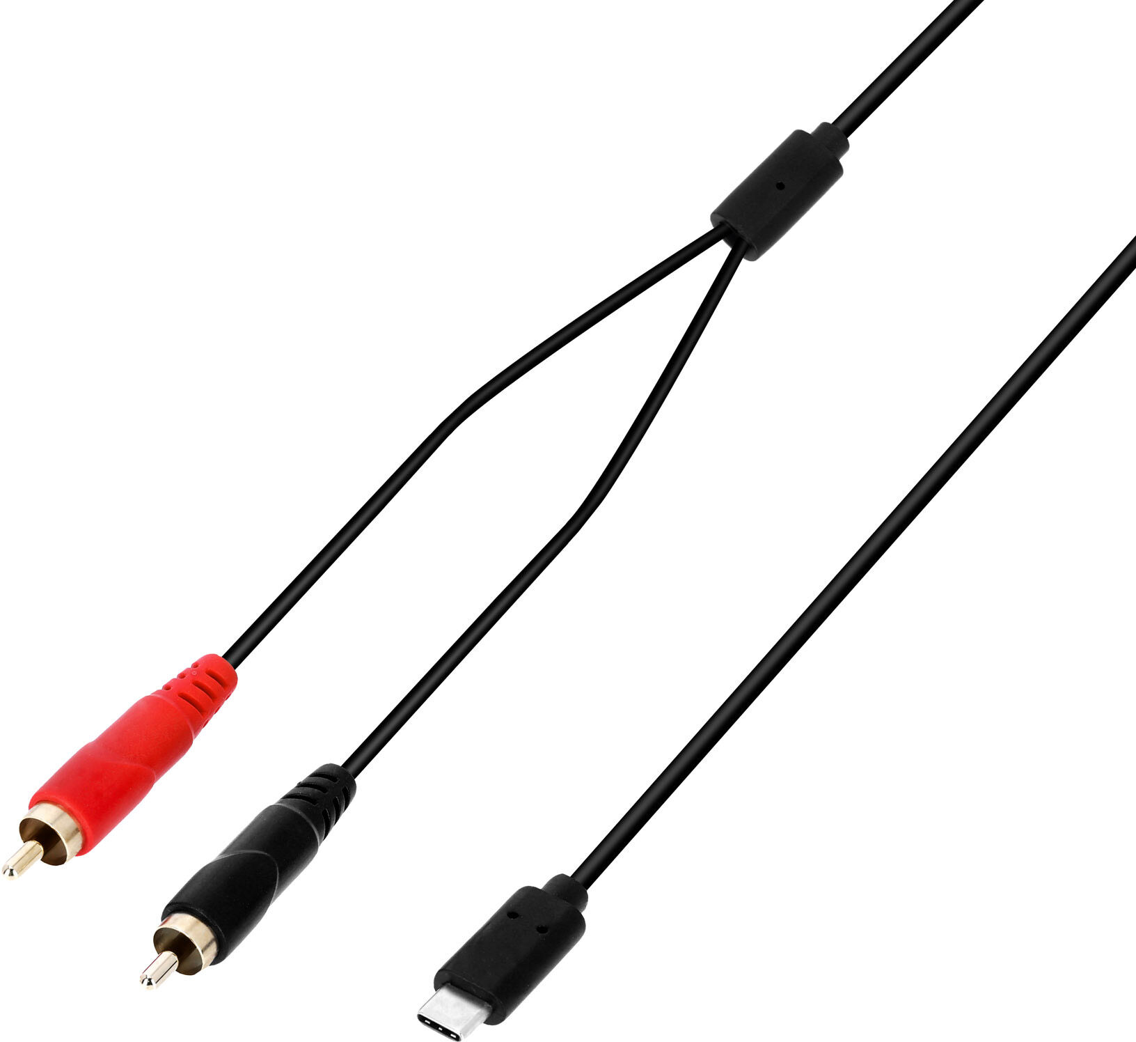 Adam Hall Cables 3 Star Y Cc Usb-C 0300 - Usb-C Y-Kabel   2 X Cinch Male X Usb-C   3 M