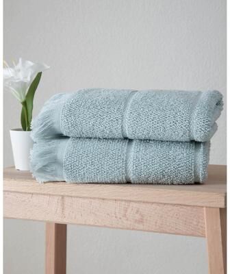 Ozan Premium Home Mirage Collection 100% Turkish Cotton 2-Pc. Hand Towels