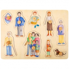 small foot Setzpuzzle Familie und Freunde 287374