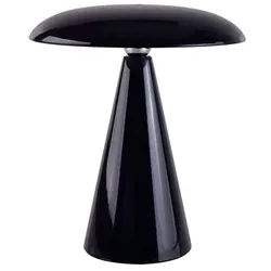 Beacon Lighting Akku-Tischleuchte Kinoko II Kunststoff Schwarz