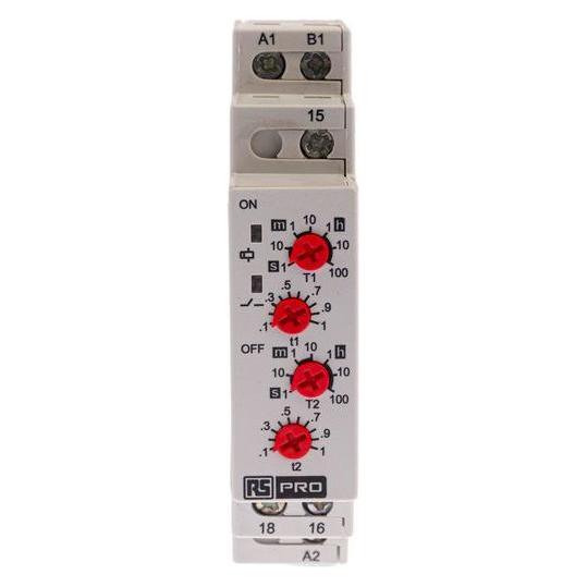 RS PRO Asymmetric Recycling Time Relay (8966826)