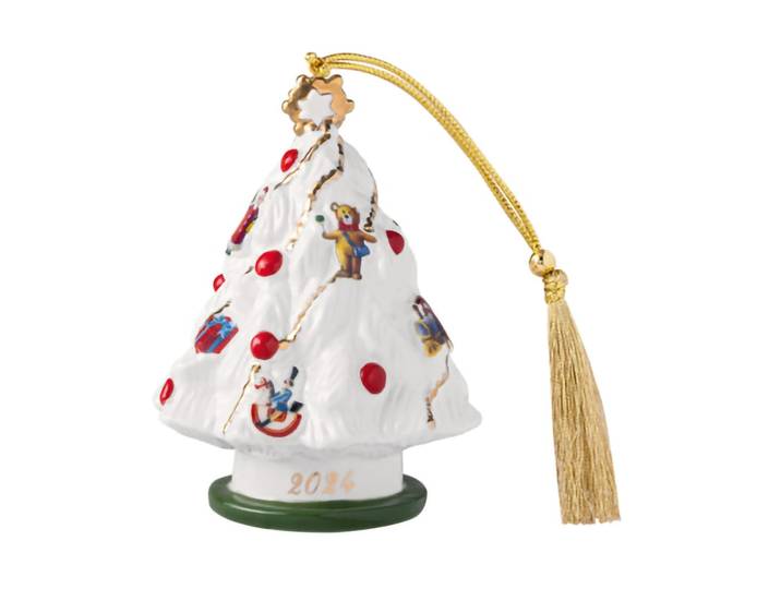 Villeroy & Boch Ornement de Noël Christmas Classics arbre Blanc