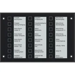 Jung KNX Melde-/Bedientableau MBT 2424 SW