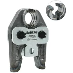 Sanpro, Zange, - U - Profil Pressbacke / Presszange, Grösse U 20