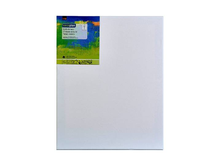 Oecoplan Keilrahmen Weiss 40 × 50 cm