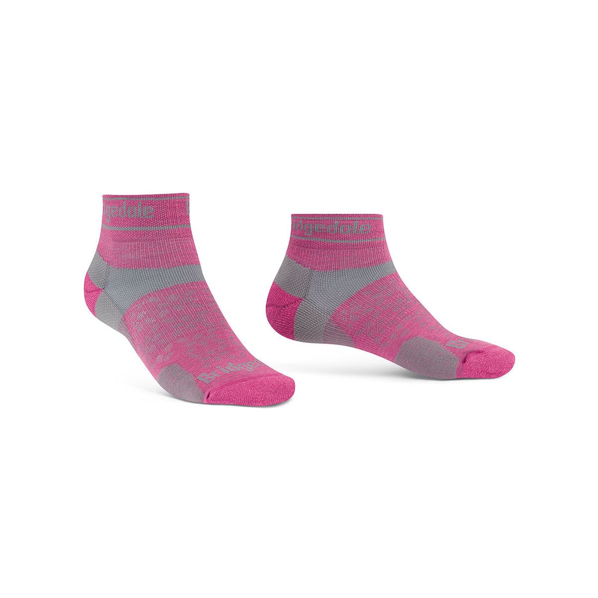 Bridgedale Trail Run Ultralight T2 Merino Sport Low pink (305) S 710204-305-S