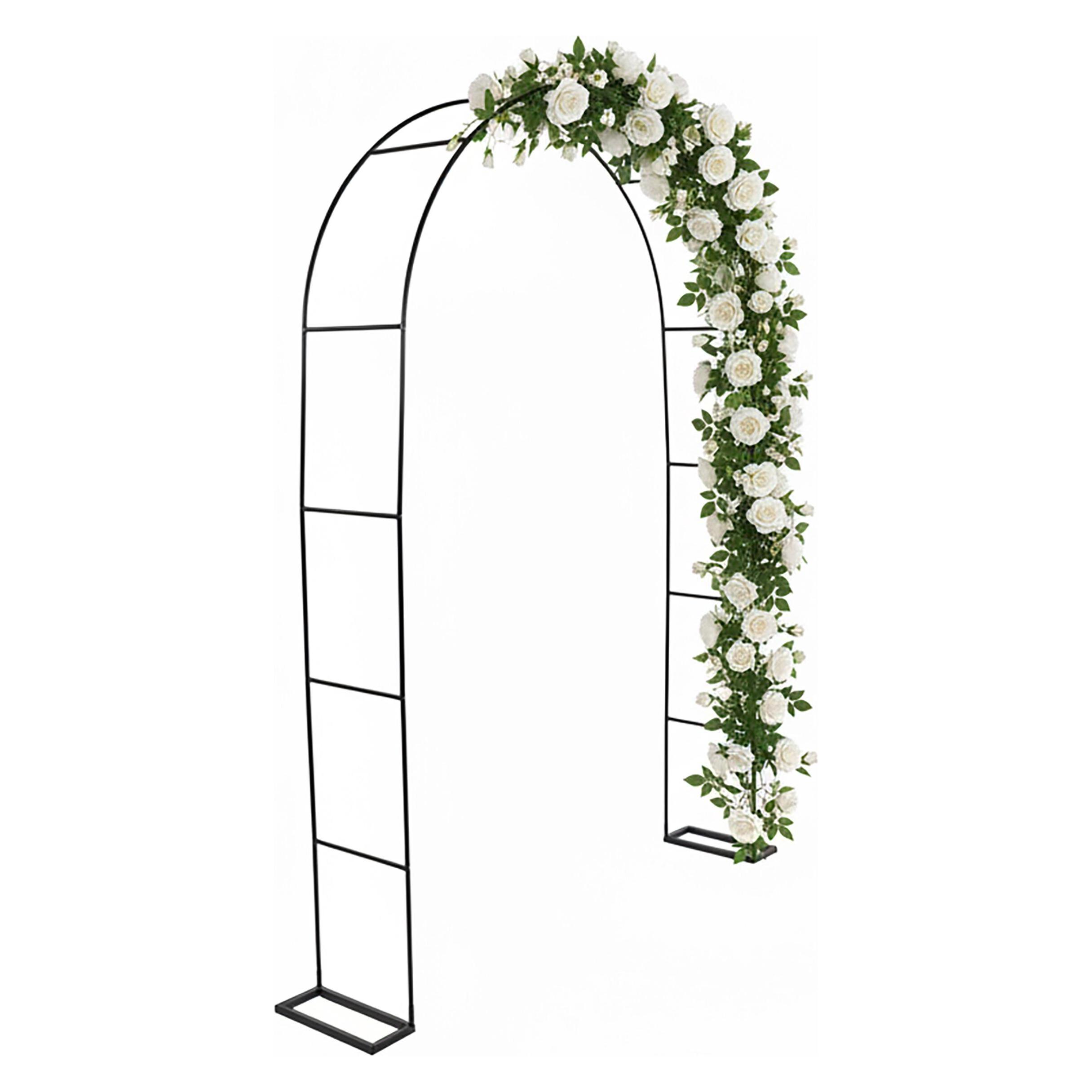 Relaxdays Rosenbogen (38 cm, 140 cm) (4052025528065)