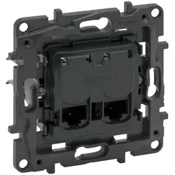 Legrand 864045 Einsatz Datendose 2xRJ45 Kat6 UTP Niloe Step