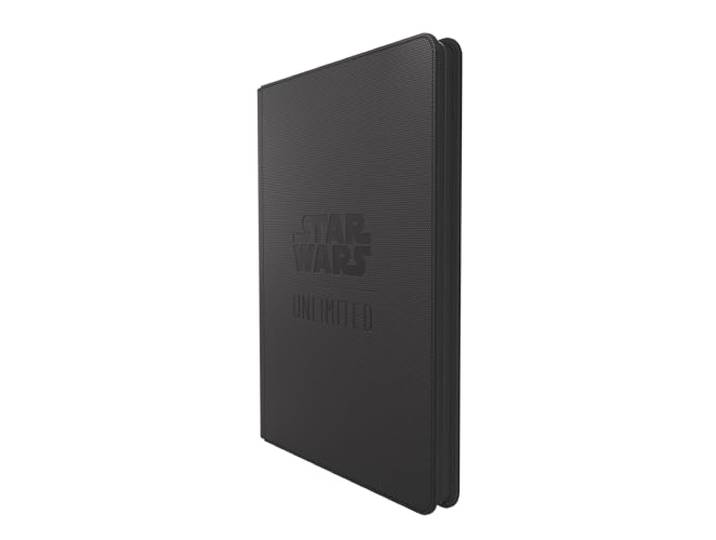 Gamegenic Star Wars: onbeperkt kaartspel - Album met ritssluiting 18 vakken - zwart Verzamelkaartaccessoire Leeftijd 12+