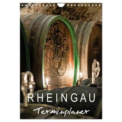 Rheingau Terminplaner (Wandkalender 2027 DIN A4 hoch), CALVENDO Monatskalender