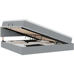 vidaXL, Bett, Edoardo Plain design (200 x 200 cm)