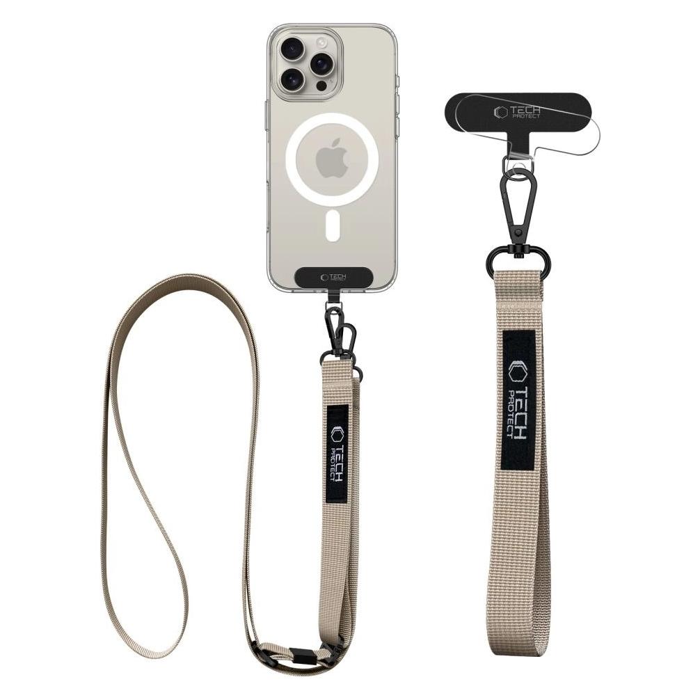 Tech-Protect C65 Rope Crossbody Leash - Beige (26611-0)