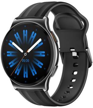 Shopalltechgadgets Smartwatch With Bluetooth Calling Sports Modes & Health Monitoring black