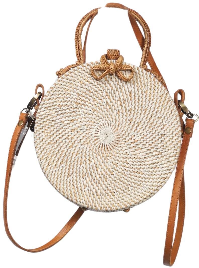 Bali-BAli Damen Handtasche klein, Beige, kein / Etikett - Second Hand