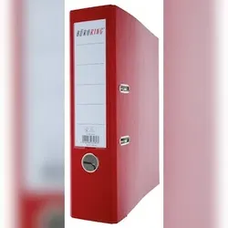Büroring PP Ordner, breit, rot