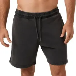 Björn Borg Oversized Washed Sweatshorts Schwarz Baumwolle Medium Herren