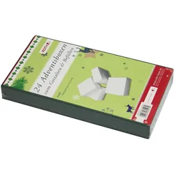 Adventskalender 24 Boxen neutrale Rohlinge