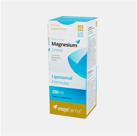 VEGAFARMA MAGNESIUM CITRATE 250mg LIPOSOMAL 250ml