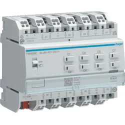 Hager Rolll.-/Jalousieakt. 8fach KNX Sec, 230V