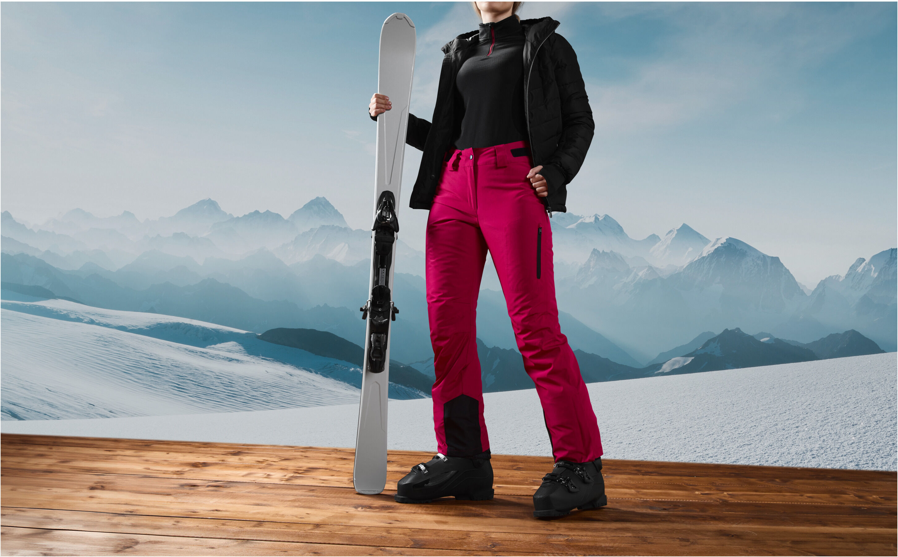 CRIVIT Damen Skihose mit THERMOLITE® EcoMade-Technologie