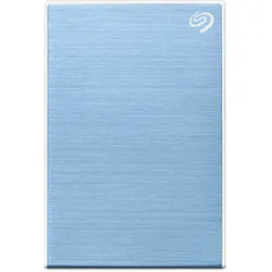 SEAGATE One Touch 4TB External HDD with Password Protection Light Blue