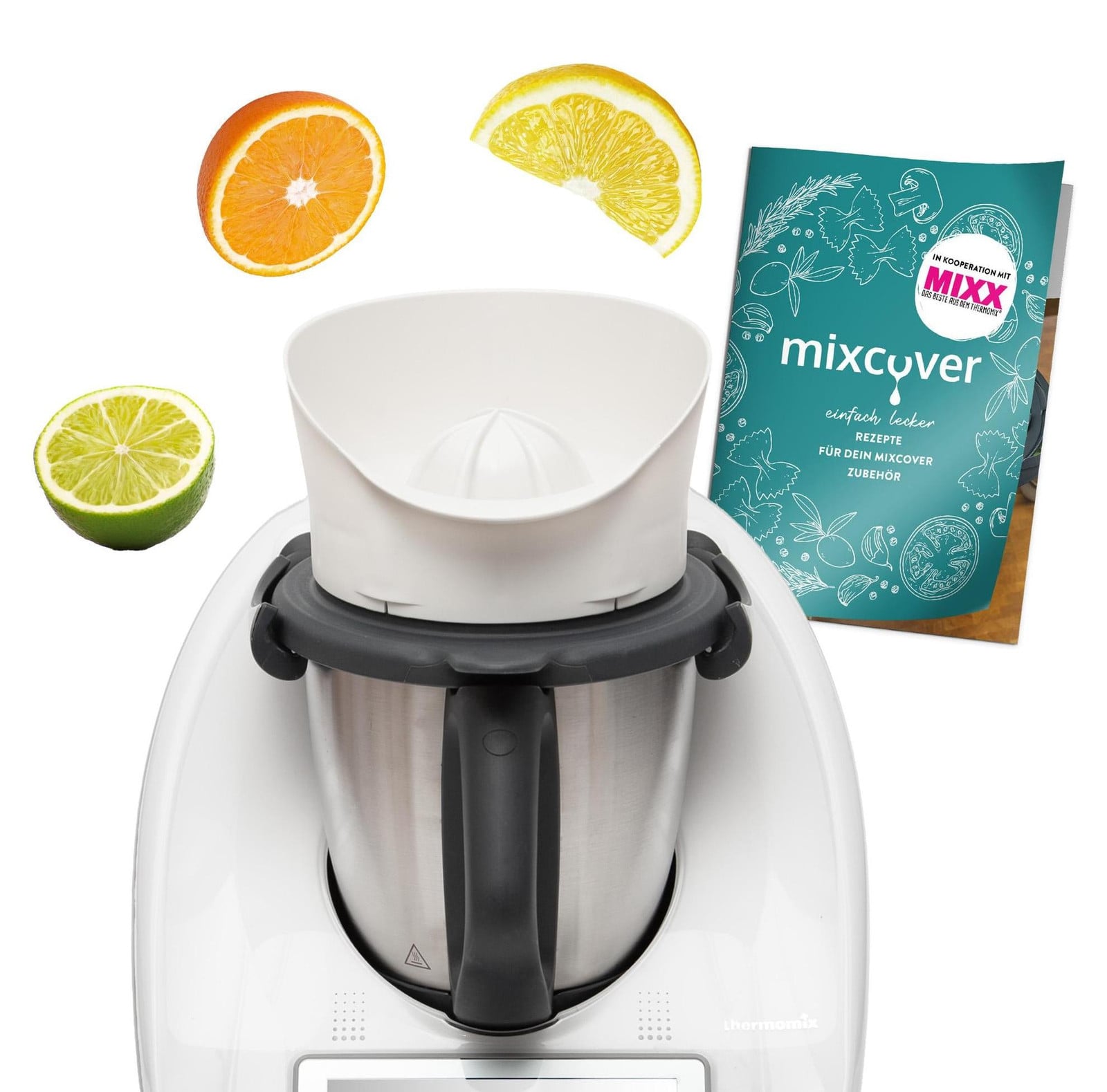 Mixcover Sapcentrifuge Special Edition Wit voor Vorwerk Thermomix TM6 en TM5
