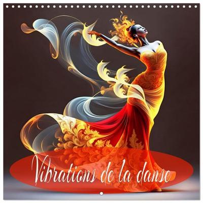 Vibrations de la danse (Calendrier mural carré 2026 30x30 cm) Calendrier double avec une page pour vos prises de notes