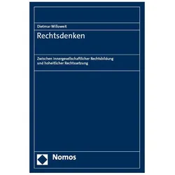 Rechtsdenken, Fachbücher von Dietmar Willoweit, Steffen Schlinker