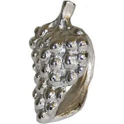 byRoom Serviettenring Trauben, 5 x 5 x 7cm, silber