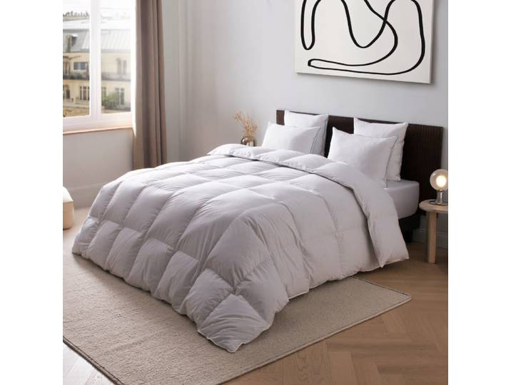Couette adonis synthétique tempérée coton 140x200 cm