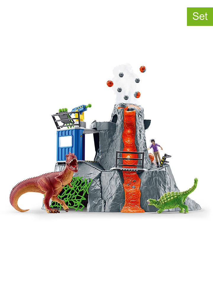 Schleich 60tlg. Spielset "Volcano Expedition Base - 42564" - ab 5 Jahren - onesize
