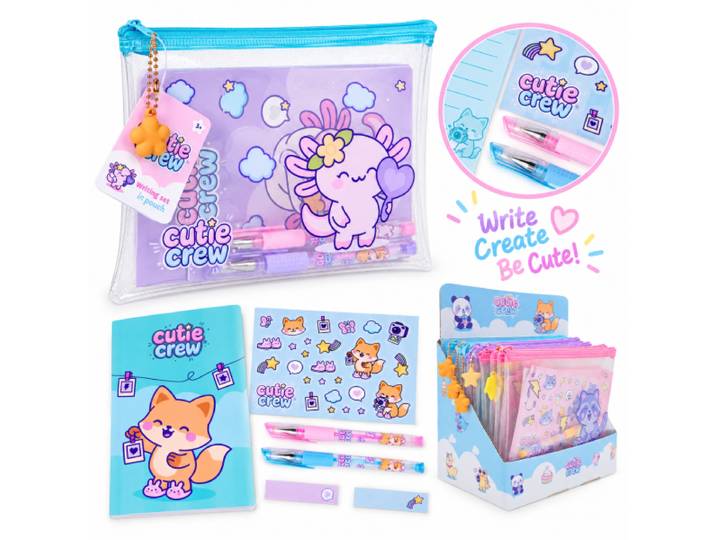 Cutie crew schrijfset in zakje CC253016