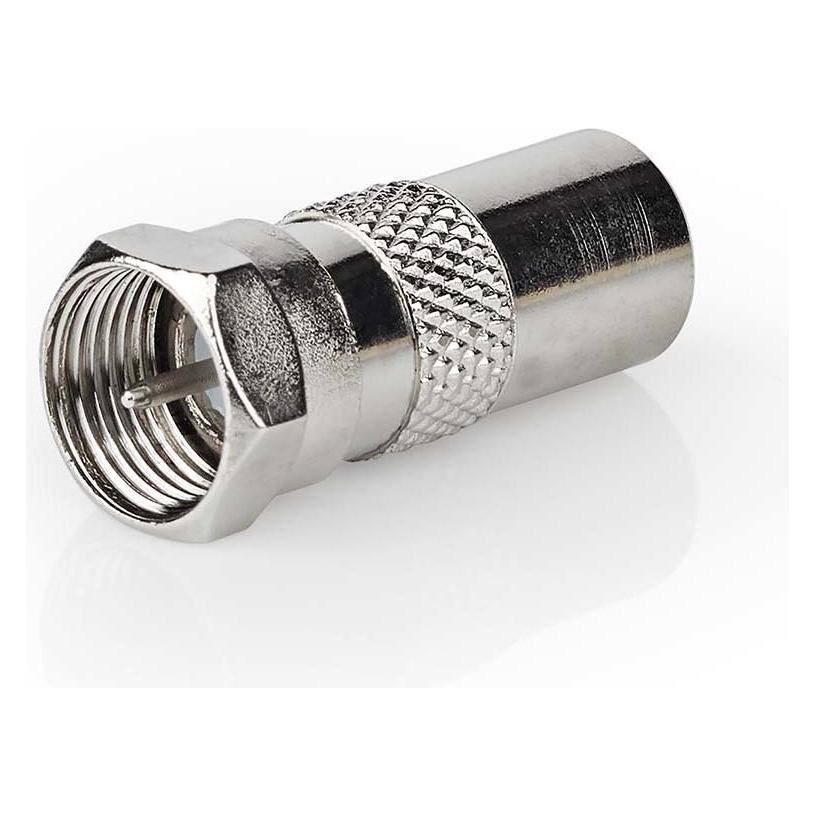 Nedis Adapter Satelite und Anten auf F-Stecker - IEC (Coaxia (Antennenkabel) (CSBW41953ME)