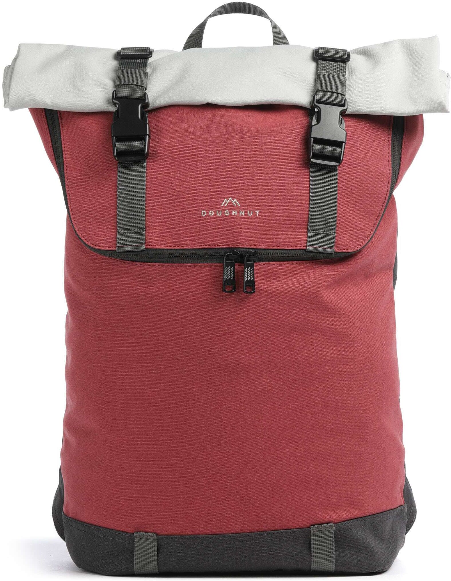 Doughnut Mediative Christopher Rolltop Rucksack, rot