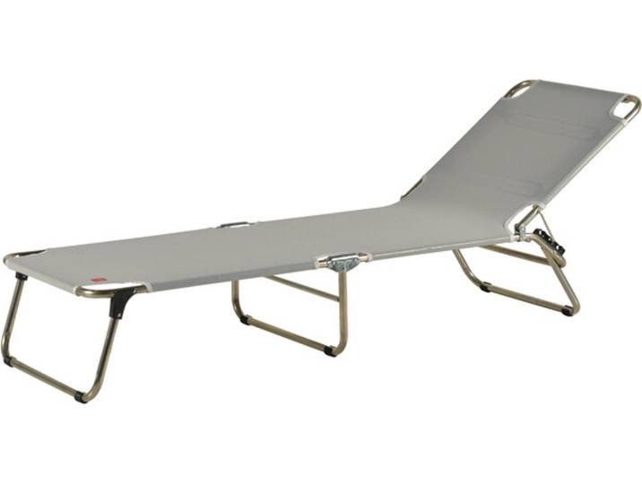 dreibeinige Liege Amigo Fiam grau, Designer Francesco Favagrossa, 60x28 cm
