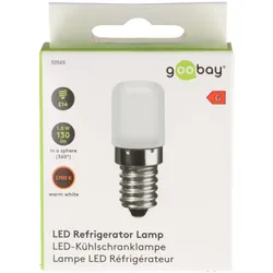 AccuCell Kühlschranklampe LED 1,2 Watt mit Sockel E14, ersetzt 15 Watt