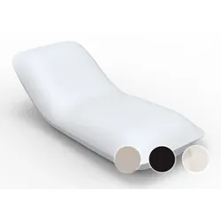 Vondom »PILLOW« Outdoor Sonnenliege White / Lackiert Hochglanz