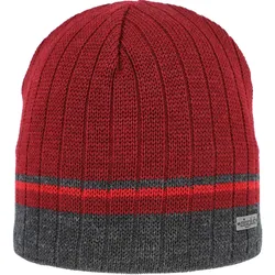 Eisglut Unisex Gatesa Merino Strickmütze - STK - BORDEAUX
