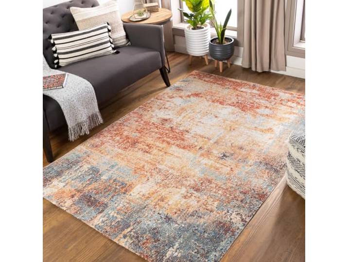 Livabliss Samira Mijek Outdoor Teppich 120x170 cm – Rost, Blau
