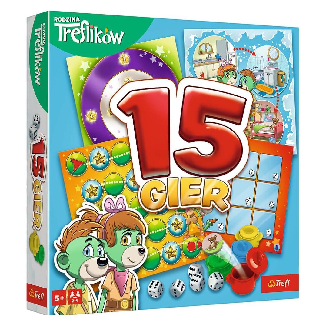 Trefl 15 Treflik-Familienspiele (62246189)