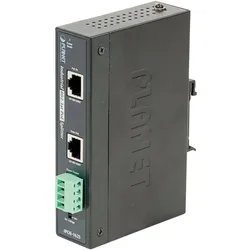 Planet IPOE-162S PoE-Splitter (DIN-Schienenmontage möglich), Netzwerk Switch, Blau