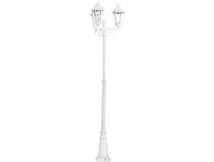 Eglo Stehlampe aussen Navedo Weiss Aluguss B 23 H 220 cm IP44