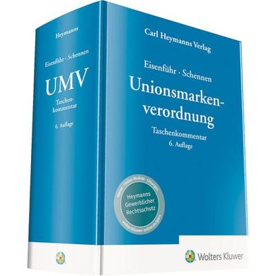 Unionsmarkenverordnung, Gebundene Ausgabe von , Heymanns, Carl
