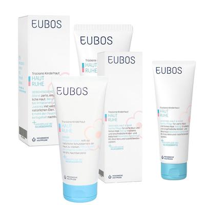 Eubos Kinder Haut Ruhe kleines Starterset 200+30+125 ml
