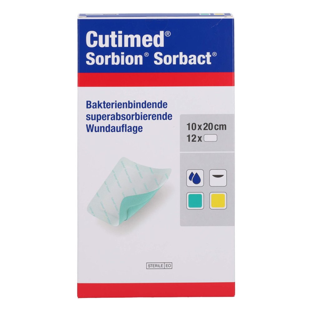 BSN medical GmbH Cutimed Sorbion Sorbact Wundauflage 10x20 cm 10526393