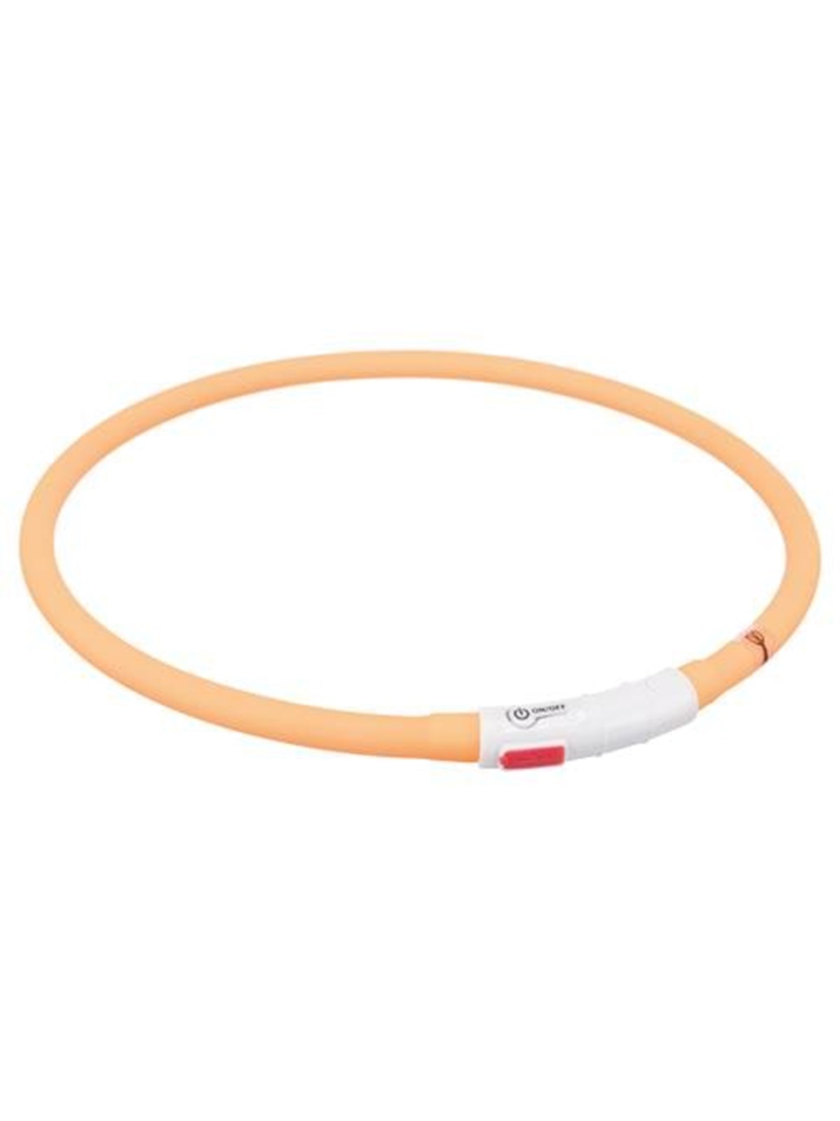 Trixie USB Flash Light Ring XS-XL: 70 cm/ø 10 mm. Orange