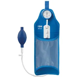 Druckinfusionsmanschette 500 ml mit Handgebläse, Dreiwegehahn und