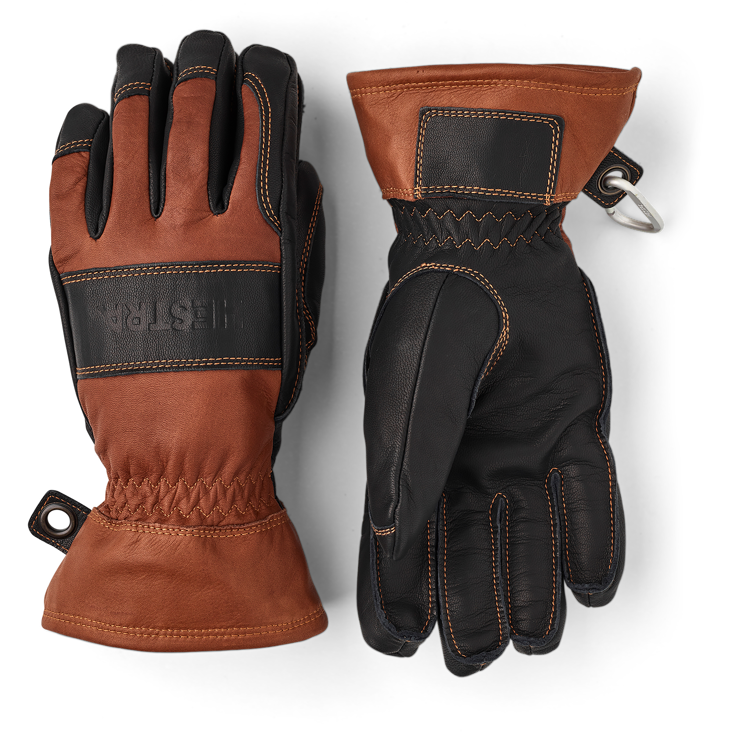 Hestra Fält Guide Skihandschuhe braun Größe 10 Trekking Hautfreundlich Wasserabweisend