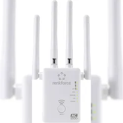Renkforce WLAN Repeater WS-WN575A3 Dual Band AC1200 RF-3804172