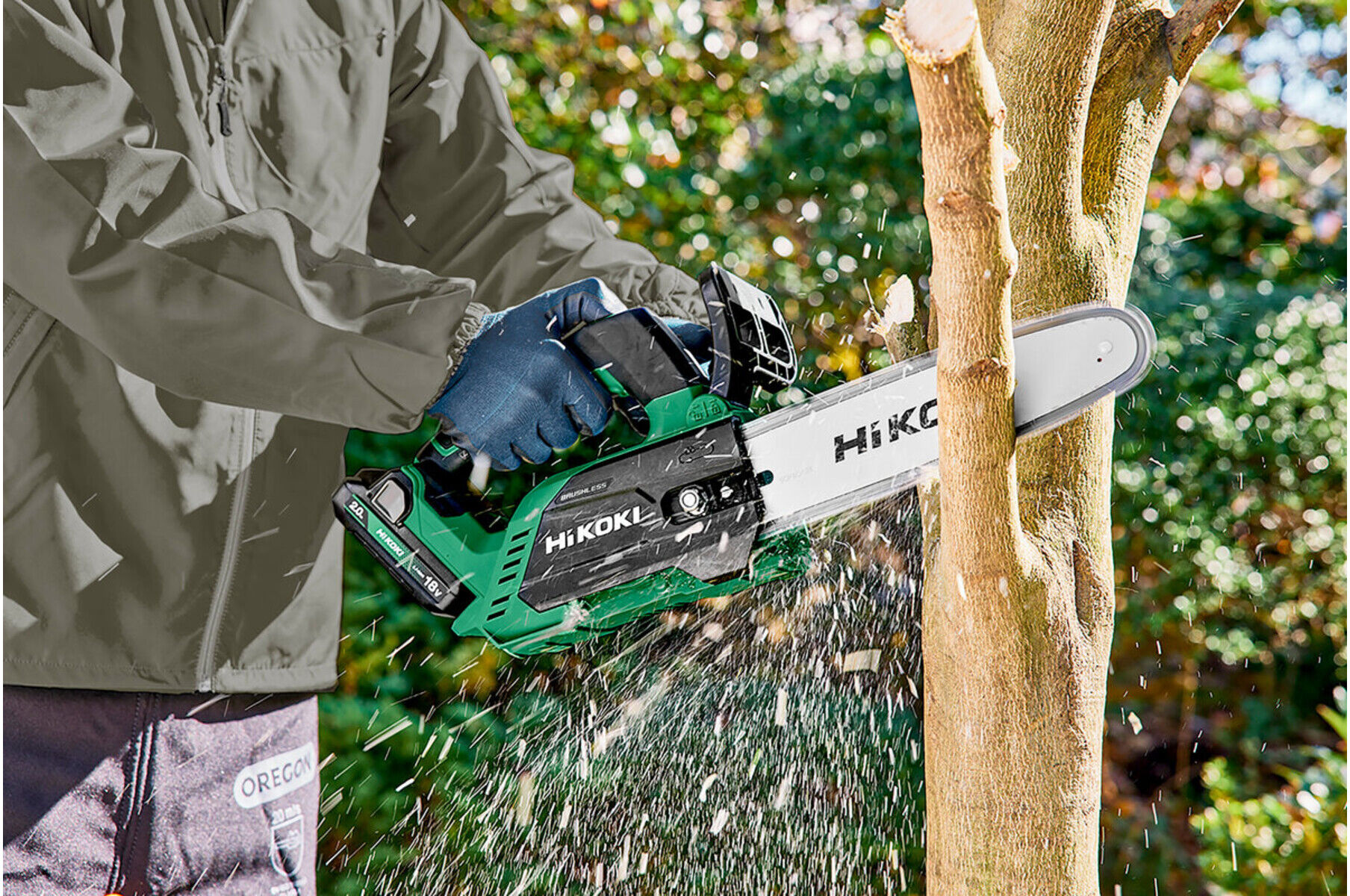 HiKOKI Akku-Kettensäge 18V CS1825DC (Basic) (CS1825DCW4Z)